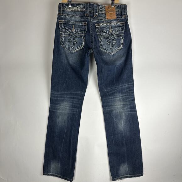 Rock Revival Anthong Straight Leg Jeans Men’s Size 32 X 33